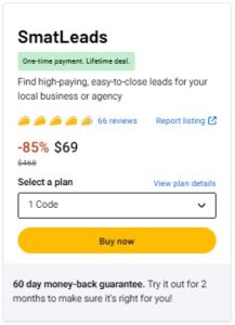 SmatLeads Appsumo Lifetime Deals